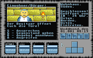 Bann von Doodebroode II - Drobar's Erben (Der) atari screenshot